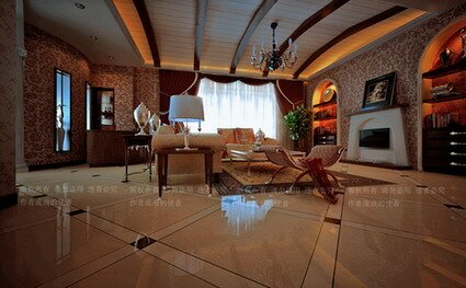 European classical style living room